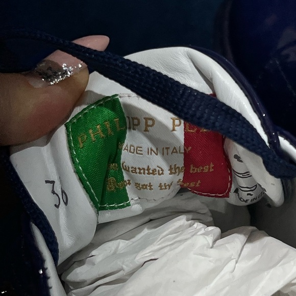 Brand New Philipp Plein Dark Blue size 36 MSRP 755 - Picture 3 of 8